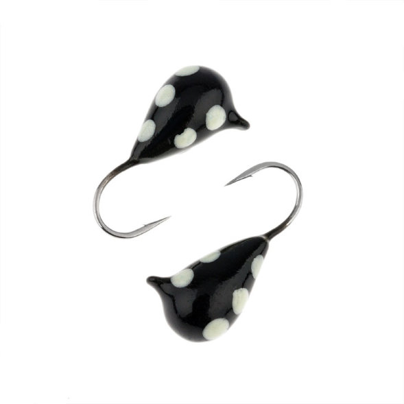 Мормышка вольфрамовая Spider Капля с ушком краш. MW-SP-1130-118P фосф.