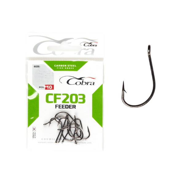 Крючки Cobra FEEDER SPECIALIST сер. CF203 разм. 006 10шт