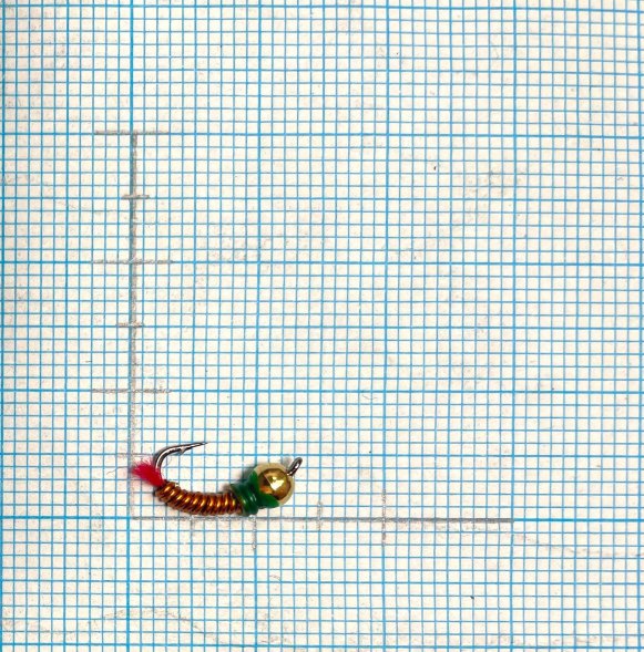 Мормышка вольфрамовая Marlin&#039;s Лесотка 3.5мм 0.45гр 7435-GO