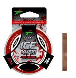 Леска Intech Ice Khaki кр.-коричн. 0.08 30м