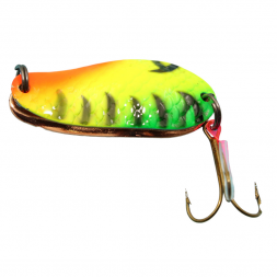 Блесна колеблющаяся двойная шумовая Condor Bonus Twin 2 размер 65 мм вес 21 г цвет A014 5 шт