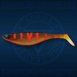 Приманка силик. Sprut Akira Shad 125 14.5г/GRRP 4шт