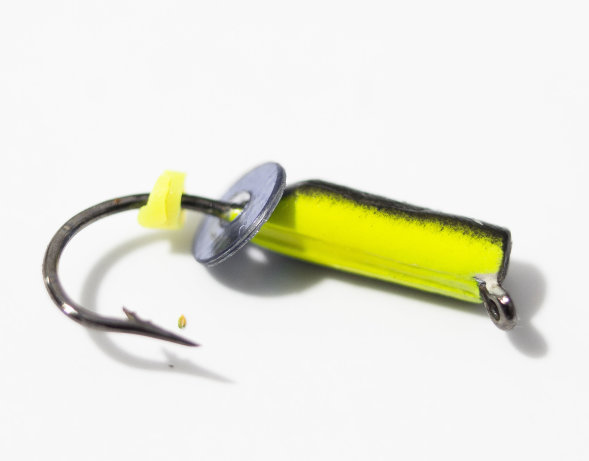 Мормышка вольфрамовая Condor Столбик флуоресцент черный, 3,0 мм 15 шт