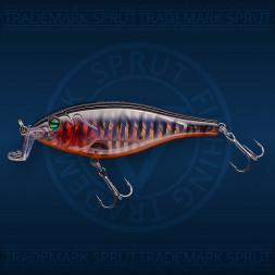 Воблер Sprut Saba Shad 3D 70F 9.5г/ST-3D