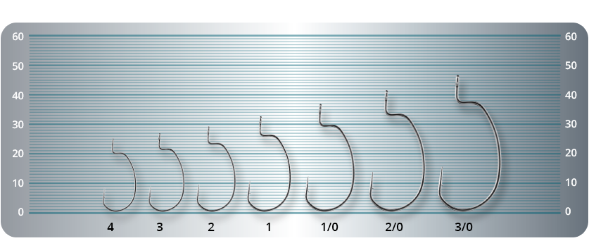 Крючок SPRUT Tama B-51RD №1 офсет. 6шт