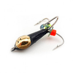 Мормышка вольфрамовая Черт 2.5 с коронкой 102