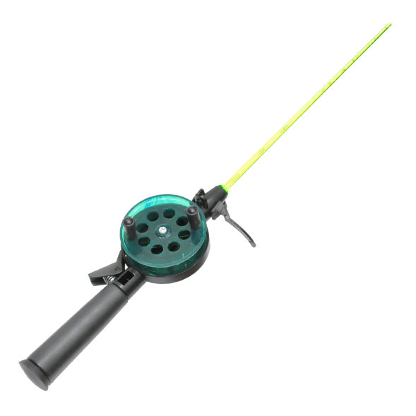 Удочка зимняя Три Кита "Teхнo" d-65, с пласт. ручкой хлыстик поликарбонат цвет в ассорт