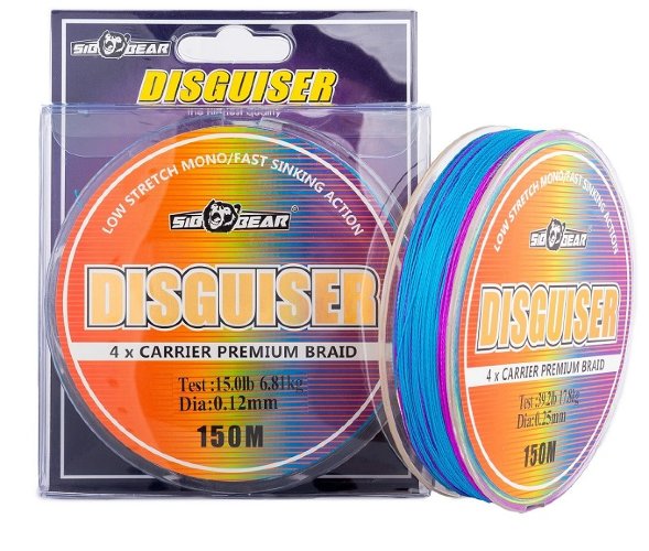 Леска плет. SibBear Disguiser 0.30 150м 20.3кг мультиколор