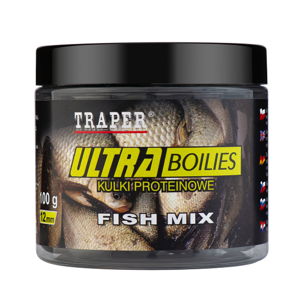 Бойлы TRAPER ULTRA 16 мм 100 гр Fish Mix