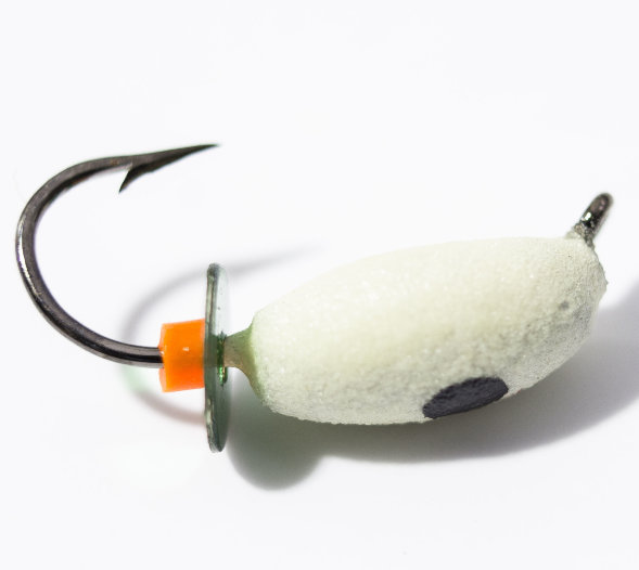 Мормышка вольфрамовая Condor Нимфа с фосфором 2,5 мм 15 шт