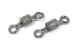 Вертлюг Namazu ROLLING RIBBED SWIVEL, латунь, цв. BN, р. 7, test-14 кг уп.10 шт